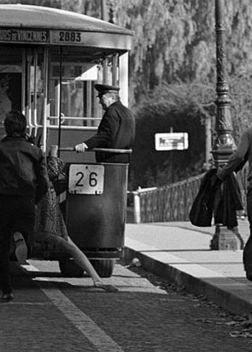 4ème arrondissement – Prendre le bus en marche pont Louis-Philippe