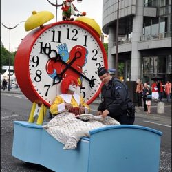 12ème arrondissement – Une bonne sieste place de la Bastille