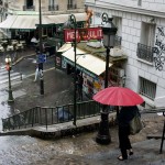 18ème arrondissement – Il pleut métro Lamarck