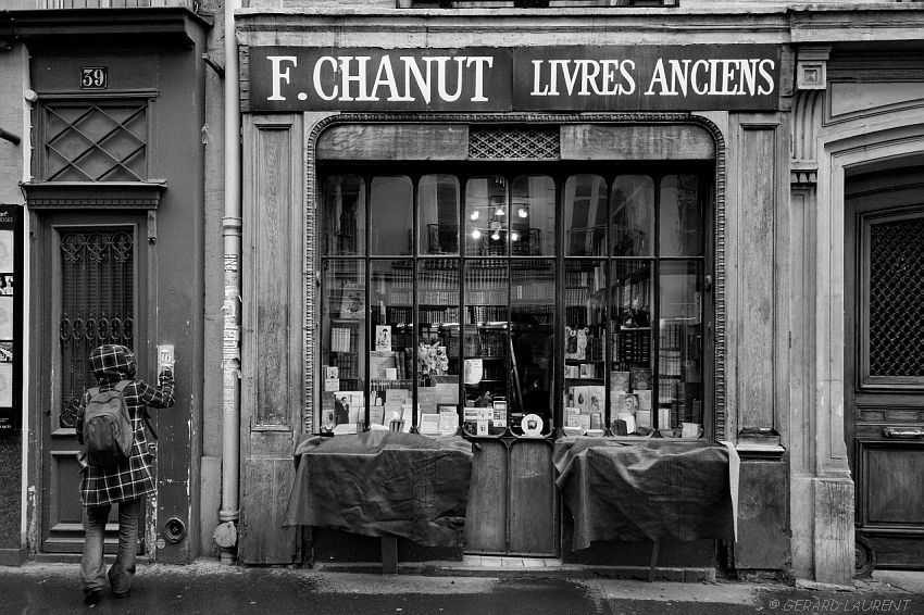 6ème arrondissement – La librairie Chanut rue Mazarine