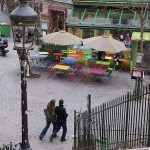 18ème arrondissement – Petit pas de danse rue Paul Albert