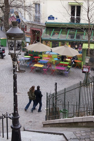 18ème arrondissement - Petit pas de danse rue Paul Albert