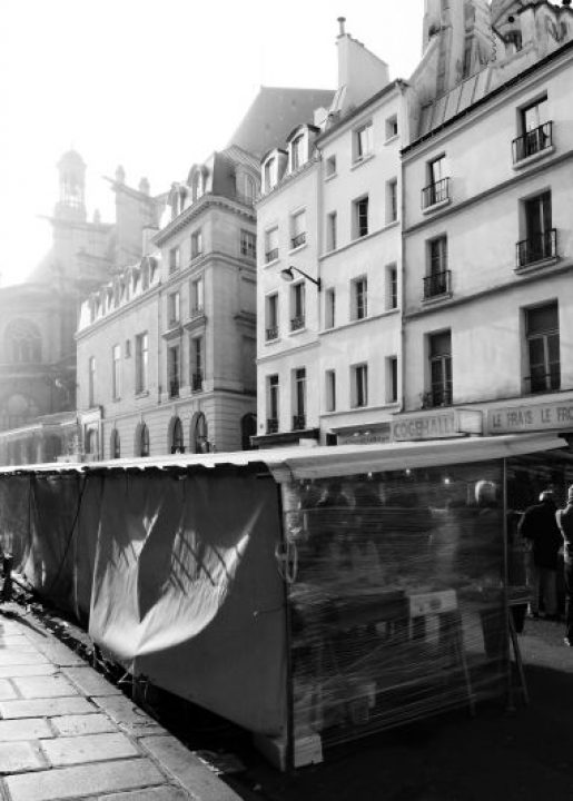 1er arrondissement – Matin blême marché Montorgueil