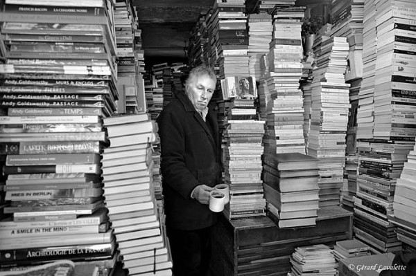 140005 - Léo, le libraire de la rue Boulard - photo gérard Lavalette