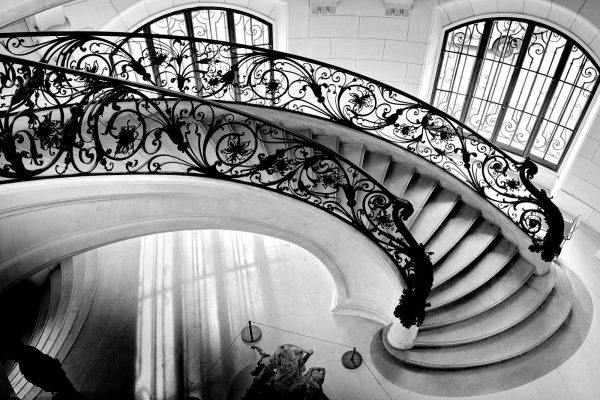 L'escalier flottant du petit Palais