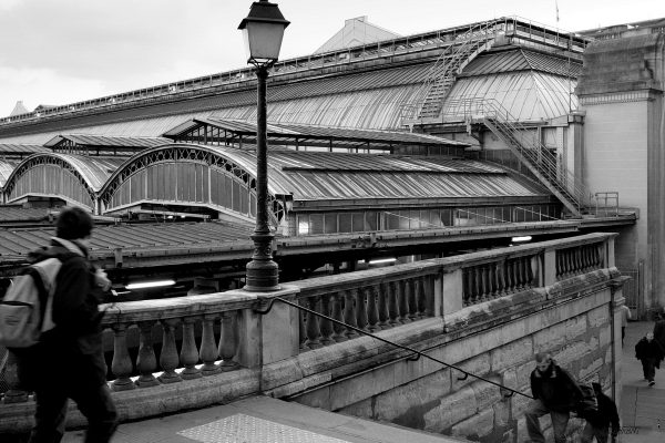 10ème arrondissement - la Gare de l'Est rue d'Alsace (2004)