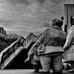 1er arrondissement – Les touristes d’Elisabeth Buffoli du forum des halles (2008)